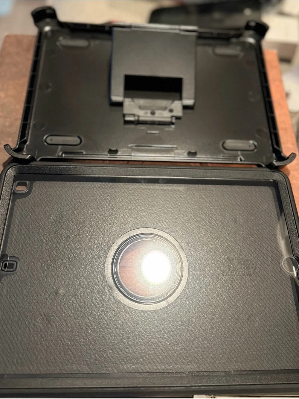 OtterBox Defender Black Tablet Case with Rotating Ring Stand